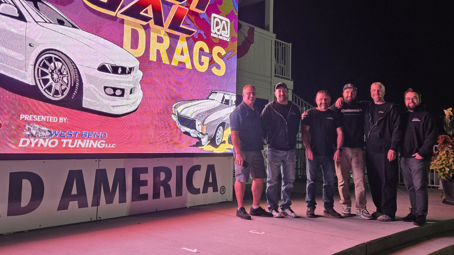 West Bend Dyno Powers the Street Legal Drags Event at Road America: A Night of Speed and Performance