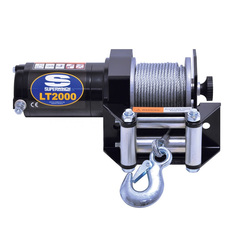 
                      
                        Superwinch 2000 LBS 12V DC 5/32in x 49ft Steel Rope LT2000 Winch
                      
                    