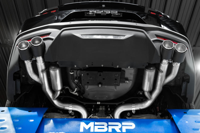 MBRP 2018+ Ford Mustang GT 5.0L Aluminized 3in Street to Race Conversion Kit