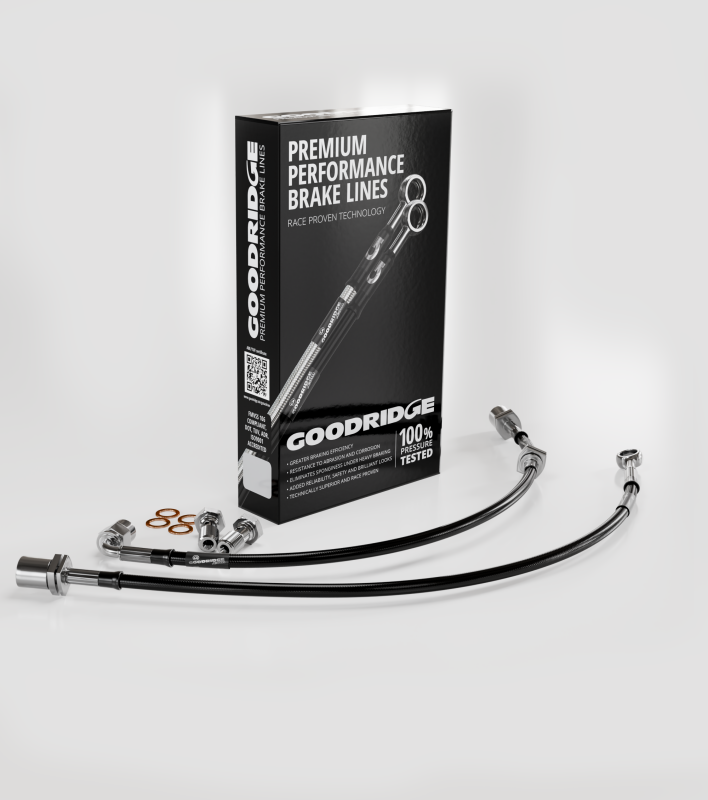 Goodridge 17-20 Subaru BRZ Stainless Steel Front Brake Lines