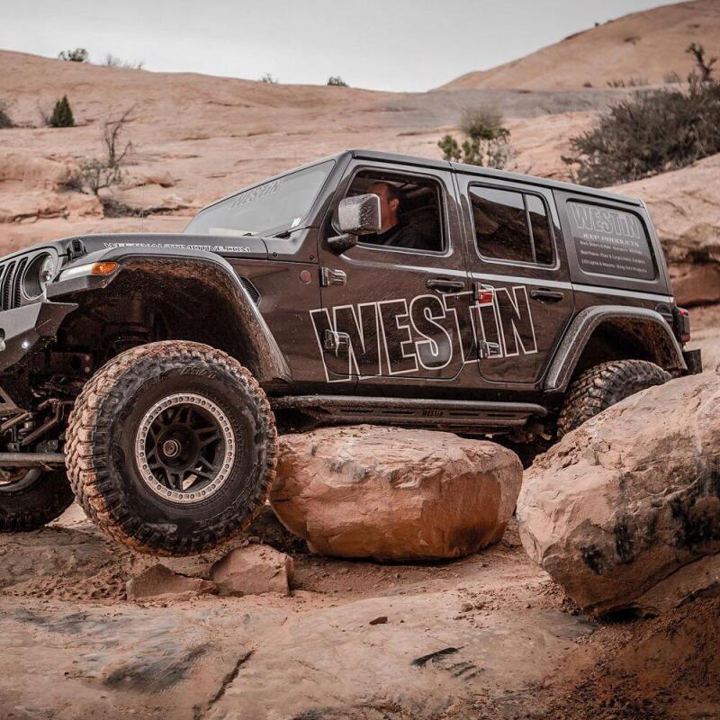 
                      
                        Westin/Snyper 2018+ Jeep Wrangler JL Unlimited 4DR Triple Tube Rock Rail Steps - Textured Black
                      
                    