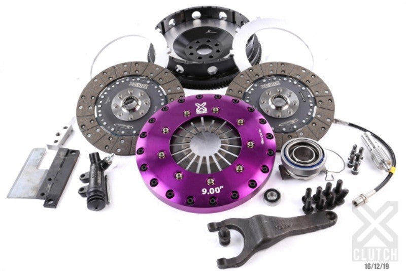 XClutch 97-01 Toyota Mark II Tourer V 2.5L 9in Twin Solid Organic Clutch Kit