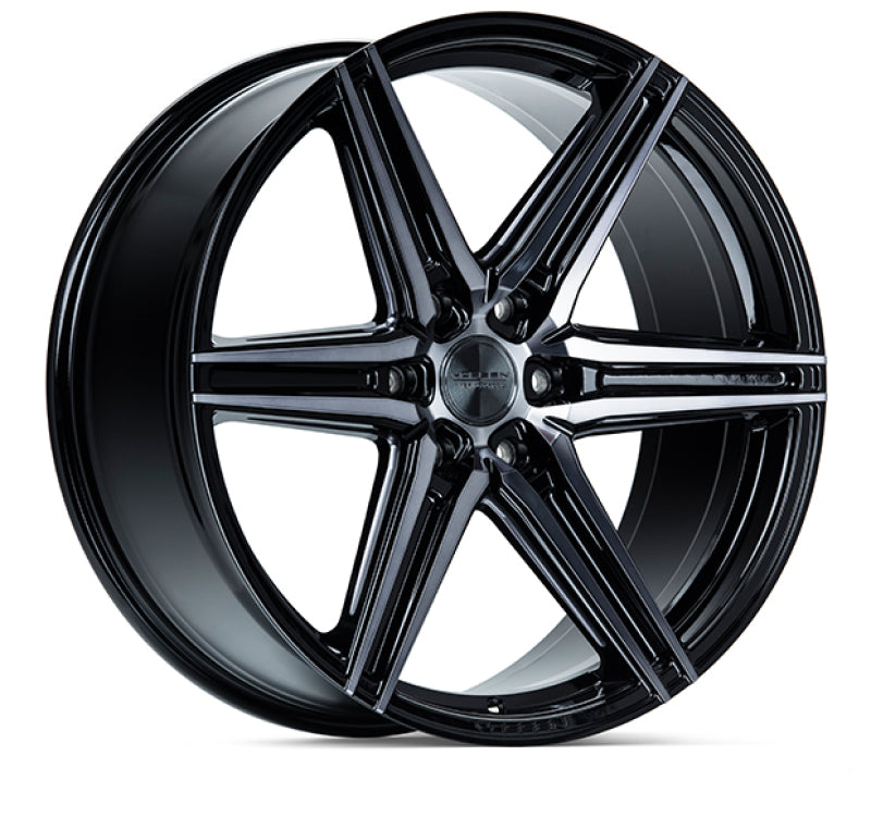 Vossen HF6-2 20x9.5 / 6x135 / ET15 / Deep Face / 87.1 - Tinted Gloss Black Wheel