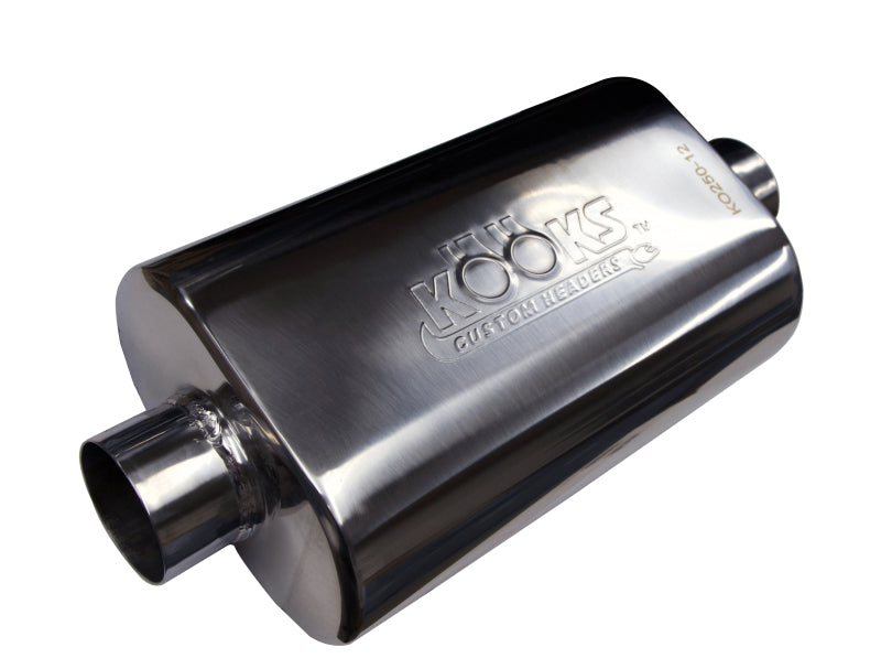 
                      
                        Kooks Universal 2 1/2in Center/Center Oval Muffler (4x8x12)
                      
                    