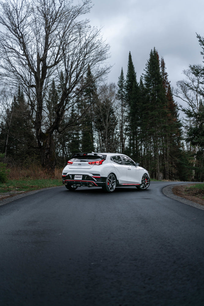 
                      
                        MBRP 2019+ Hyundai Veloster N 2.0L Turbo 3in Cat Back - T304 Stainless - Carbon Fiber Tip
                      
                    