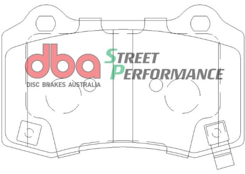 
                      
                        DBA 2010 Camaro SS SP500 Rear Brake Pads
                      
                    