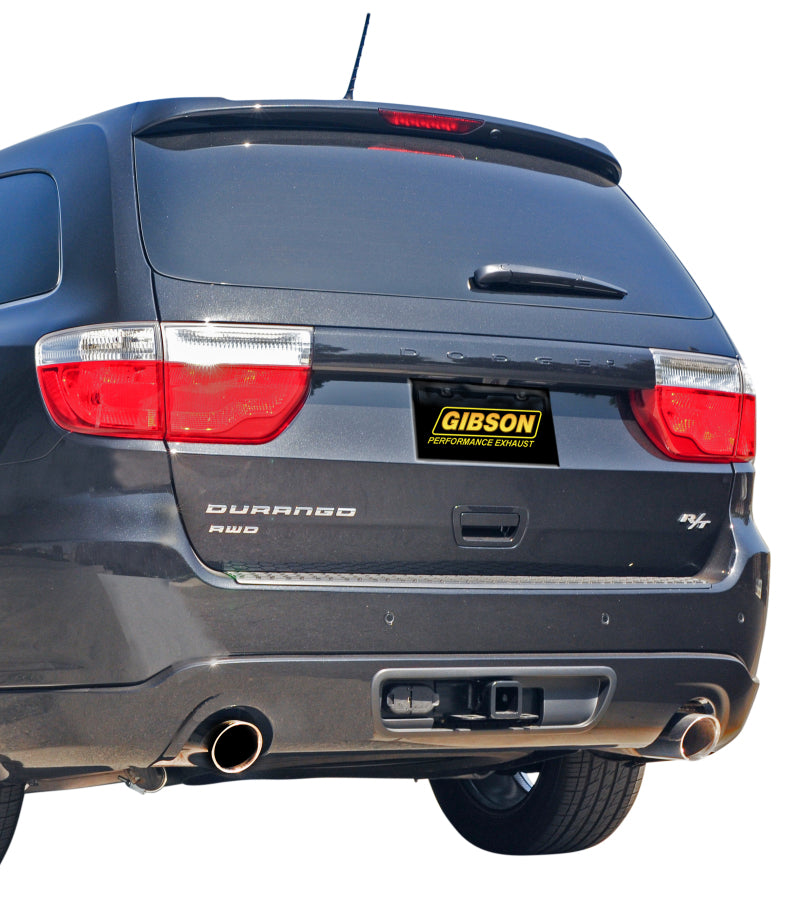 
                      
                        Gibson 11+ Dodge Durango R/T 5.7L 2.25in Axle-Back Dual Exhaust - Stainless
                      
                    