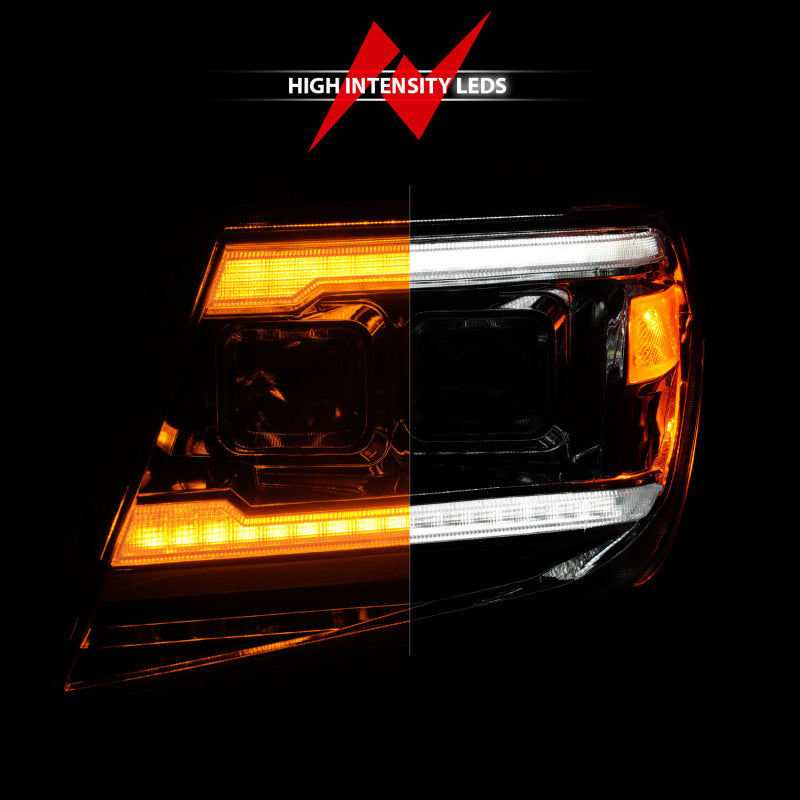 
                      
                        ANZO 09-20 Nissan Frontier Chrome Projector Plank Style DRL w/ Switchback & Sequential LED DRL
                      
                    