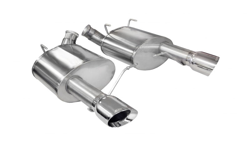 
                      
                        Corsa 2011-2014 Ford Mustang GT/Boss 302 5.0L V8 Polished Sport Axle-Back Exhaust
                      
                    