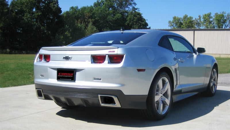 
                      
                        Corsa 2011-2013 Chevrolet Camaro SS 6.2L V8 Manual Xtreme 3in Cat-Back (No Tips Uses Factory Bezels)
                      
                    