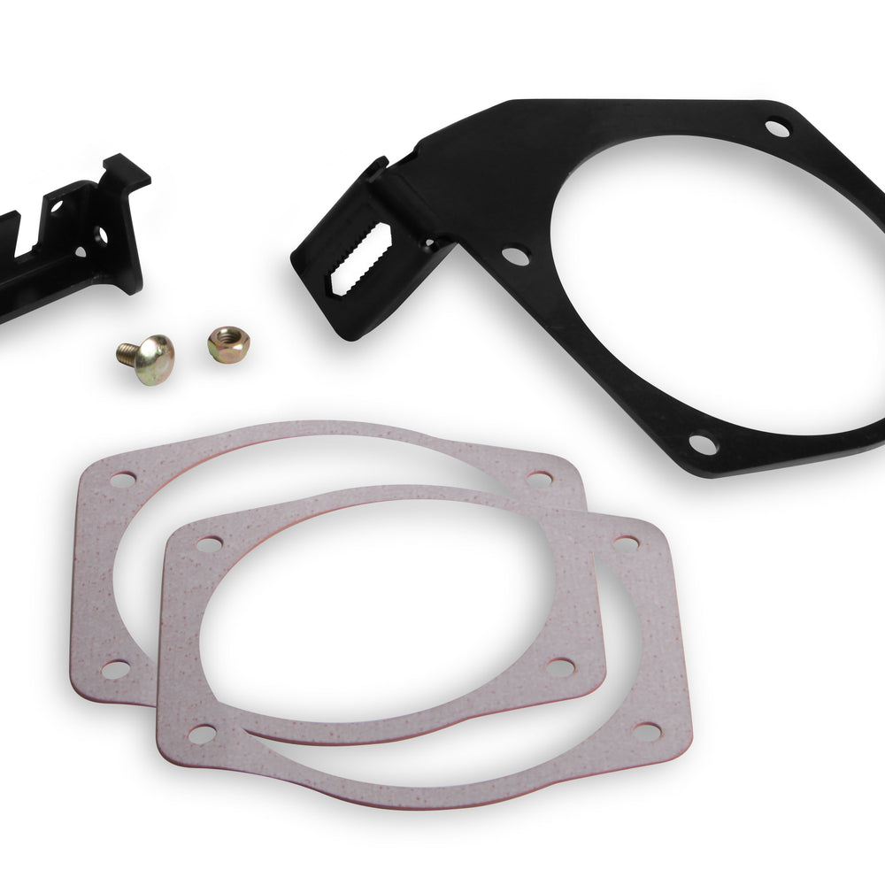 Cable Bracket for 90 & 95mm Throttle Bodies on Factory or FAST Brand car style intakes - 20-147