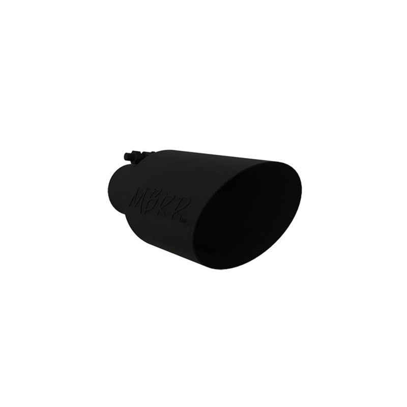 
                      
                        MBRP Universal Dual Wall Angle Rolled End Tip 4-1/2in OD / 2-1/2in Inlet / 11in Length - Black
                      
                    