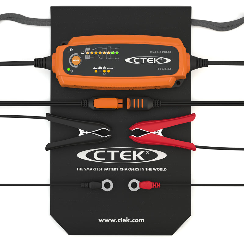 
                      
                        CTEK Battery Charger - MUS 4.3 Polar - 12V
                      
                    