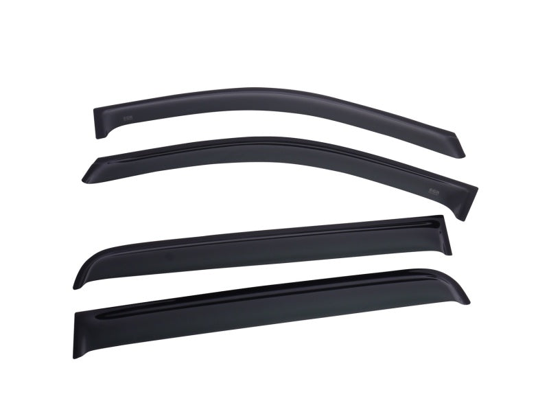 EGR 2019 Chevy 1500 Crew Cab Tape-On Window Visors - Set of 4 Dark Smoke