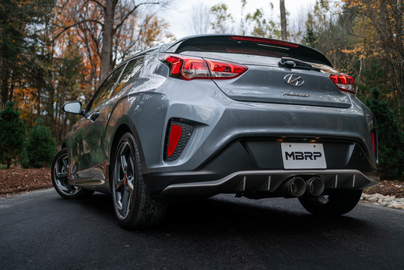 
                      
                        2019+ MBRP Hyundai Veloster Turbo Cat Back - Aluminized
                      
                    