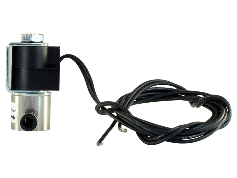 
                      
                        AEM Water/Methanol Injection System - High-Flow Low-Current WMI Solenoid - 200PSI 1/8in-27NPT In/Out
                      
                    