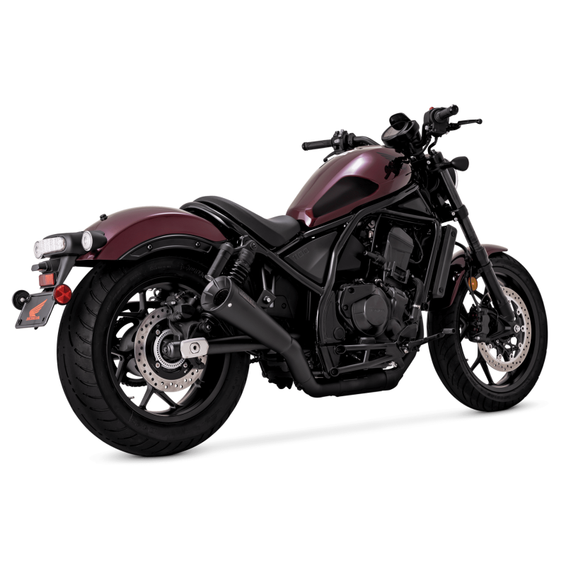 Vance & Hines HONDA 21-22 Rebel 1100 S/O Black Slip-On Exhaust