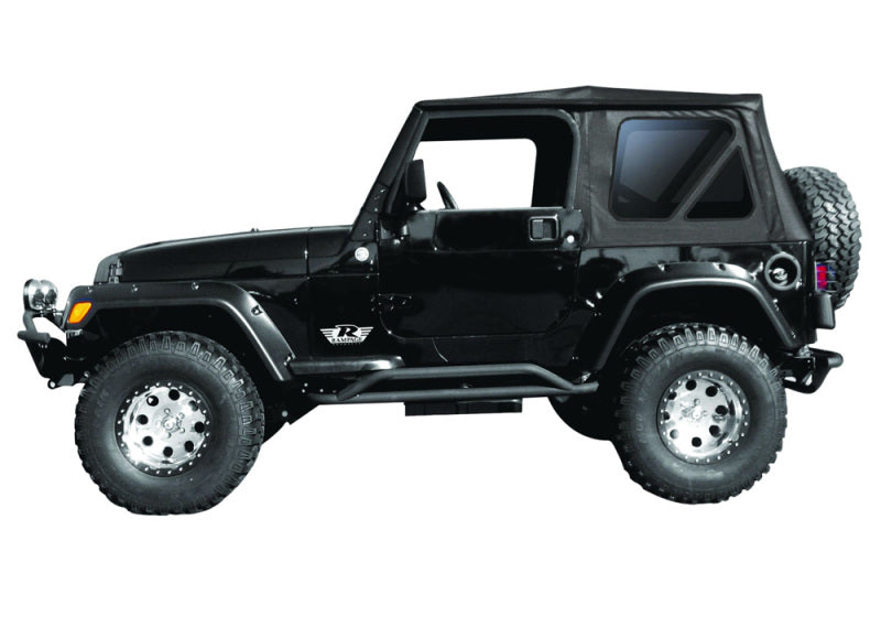 
                      
                        Rampage 1997-2006 Jeep Wrangler(TJ) Complete Top - Black Diamond
                      
                    