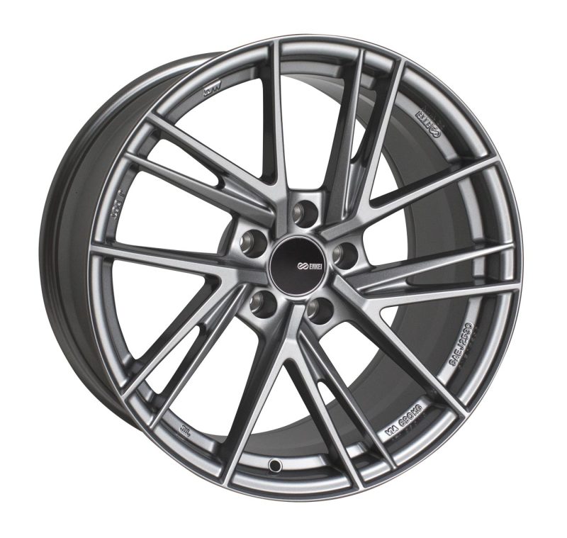 Enkei TD5 18x8.0 5x114.3 25mm Offset 72.6mm Bore Storm Gray Wheel