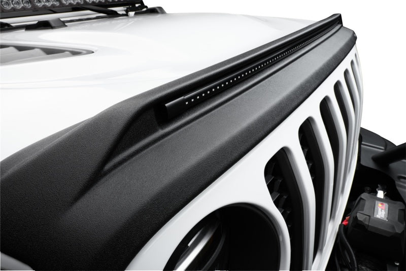 
                      
                        AVS 2018-2019 Jeep Wrangler (JL) Aeroskin Low Profile Hood Shield w/ Lights - Black
                      
                    