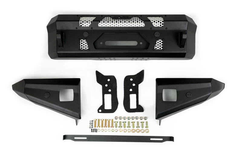 
                      
                        DV8 Offroad 2021+ Ford Bronco Front Bumper Winch Capable w/ Optional Bull Bar/Aux Light Opening
                      
                    