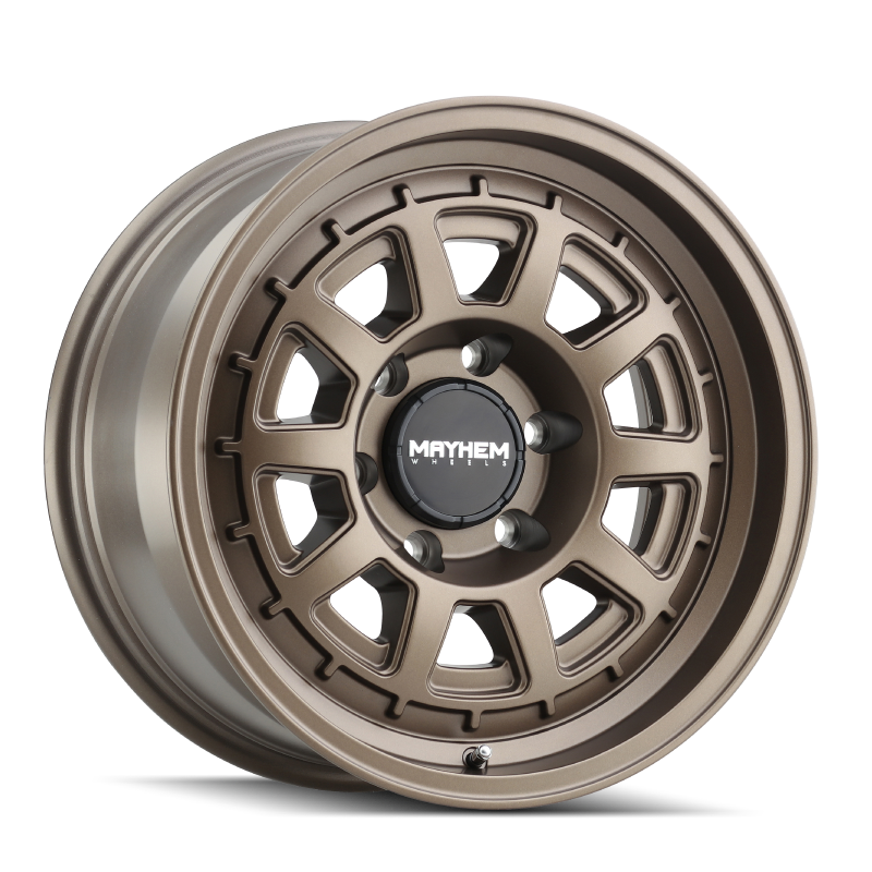 Mayhem 8303 Voyager 17x8.5 / 8x170 BP / 0mm Offset / 125.2mm Hub Dark Bronze Wheel