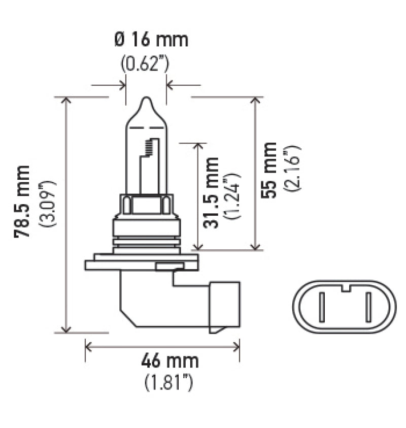 
                      
                        Hella Optilux HB3 9005 12V/65W XY Xenon Yellow Bulb
                      
                    