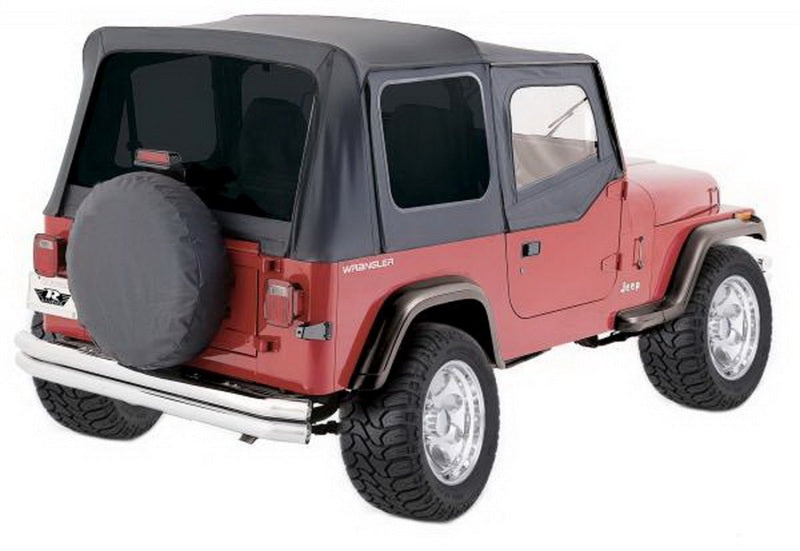 
                      
                        Rampage 1988-1995 Jeep Wrangler(YJ) OEM Replacement Top - Black Denim
                      
                    