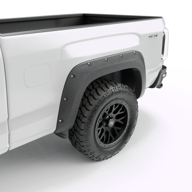 
                      
                        EGR 15-22 GMC Canyon SLT/SLE Denali Baseline Bolt Style Fender Flares Set of 4
                      
                    