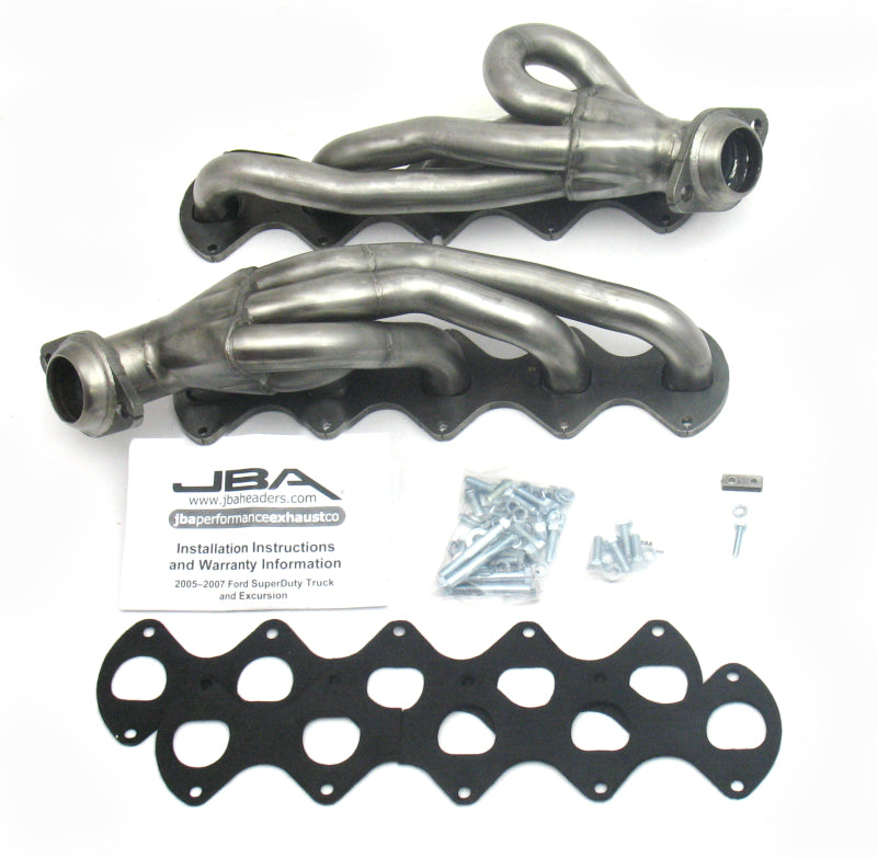 
                      
                        JBA 05-10 Ford F-Series 6.8L 3V V10 1-1/2in Primary Raw 409SS Cat4Ward Header
                      
                    