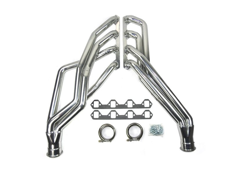 
                      
                        JBA 65-73 Ford Mustang 351W SBF 1-3/4in Primary Silver Ctd Long Tube Header
                      
                    