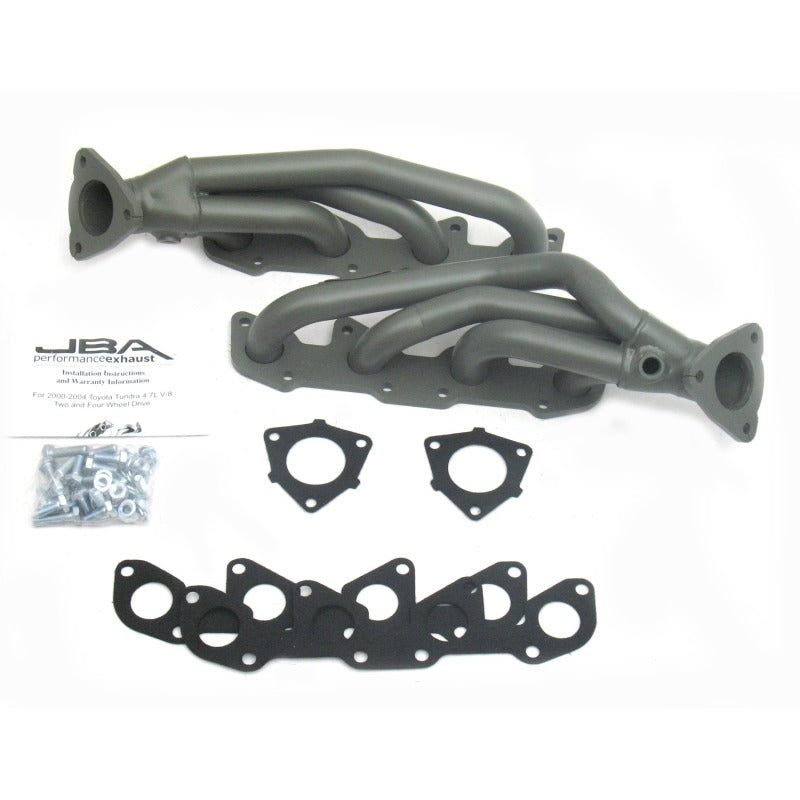 
                      
                        JBA 00-04 Toyota 4.7L V8 1-1/2in Primary Ti Ctd Cat4Ward Header
                      
                    