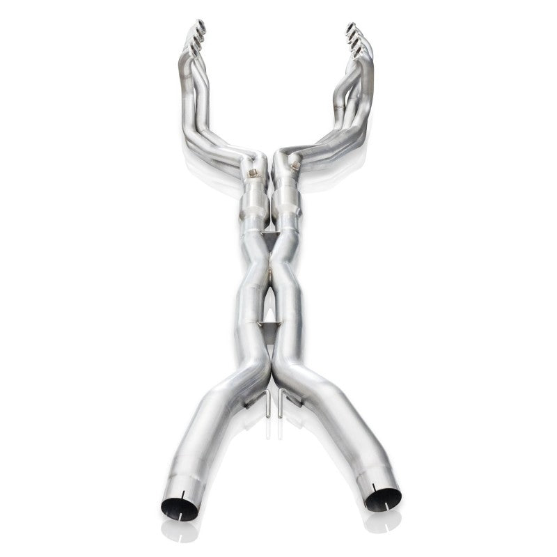 
                      
                        Stainless Works 2014-18 Corvette 6.2L Headers 2in Primaries w/ High-Flow Cats X-Pipe
                      
                    