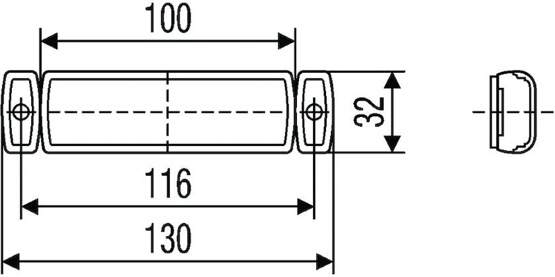 
                      
                        Hella 8645 Series 12V Amber Side Marker Lamp
                      
                    