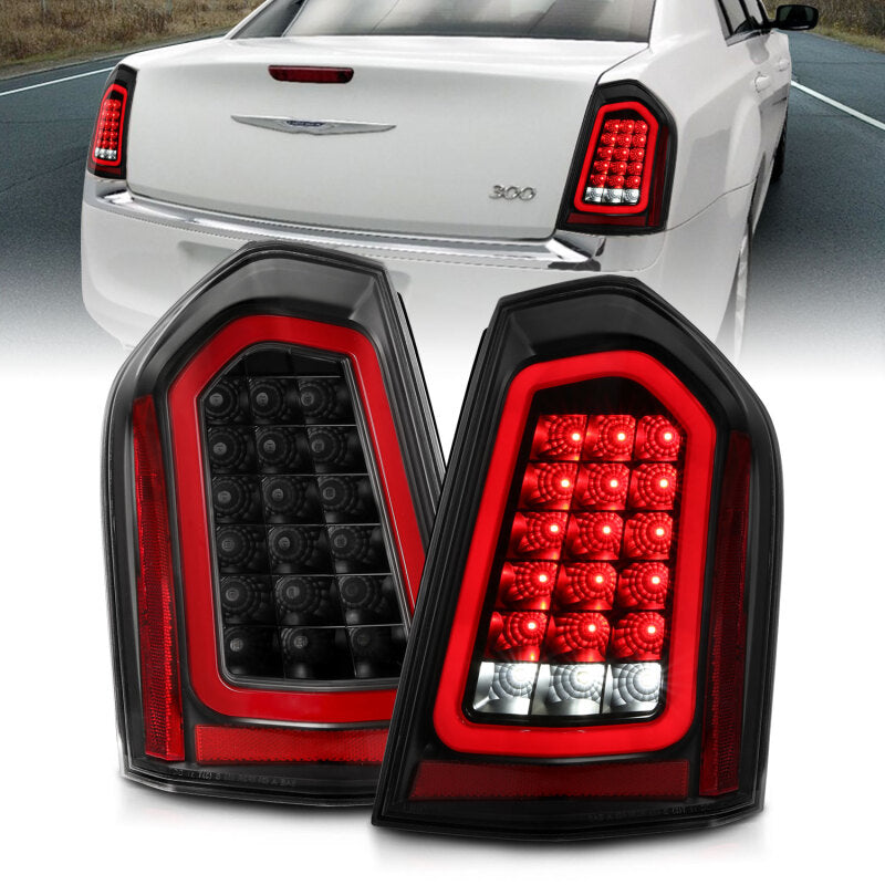 
                      
                        ANZO 11-14 Chrysler 300 LED Taillights Black w/ Sequential
                      
                    