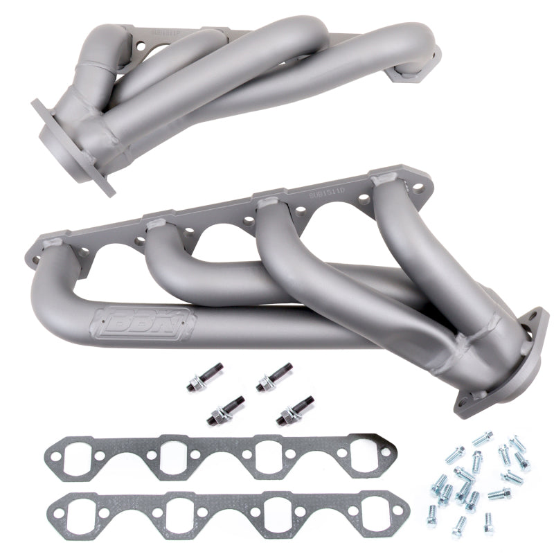 
                      
                        BBK 79-93 Mustang 351 Swap Shorty Unequal Length Exhaust Headers - 1-5/8 Titanium Ceramic
                      
                    