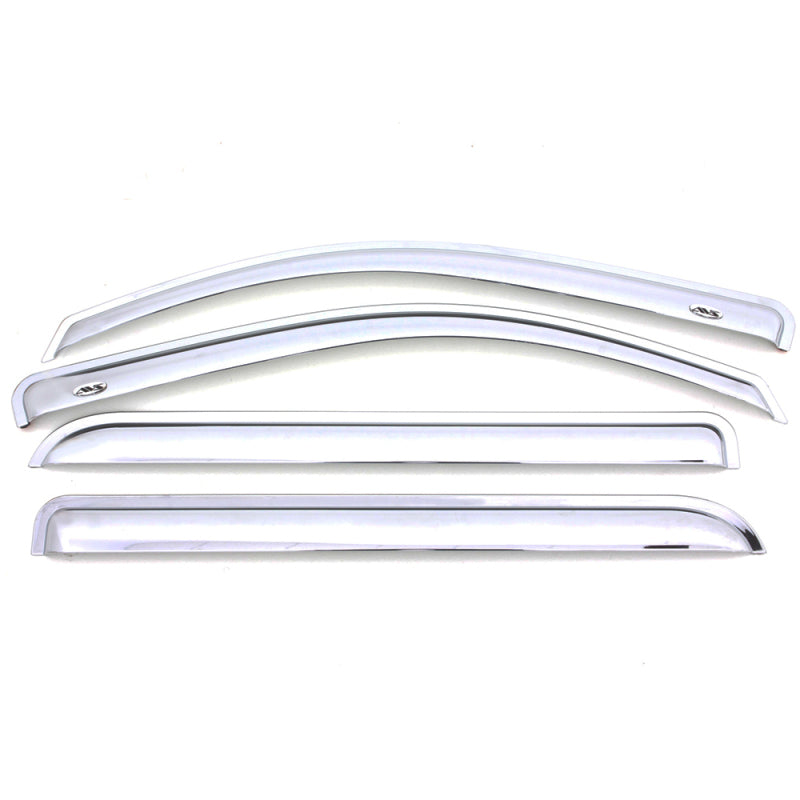 
                      
                        AVS 17-22 GMC Arcadia Ventvisor Outside Mount Front & Rear Window Deflectors 4pc - Chrome
                      
                    