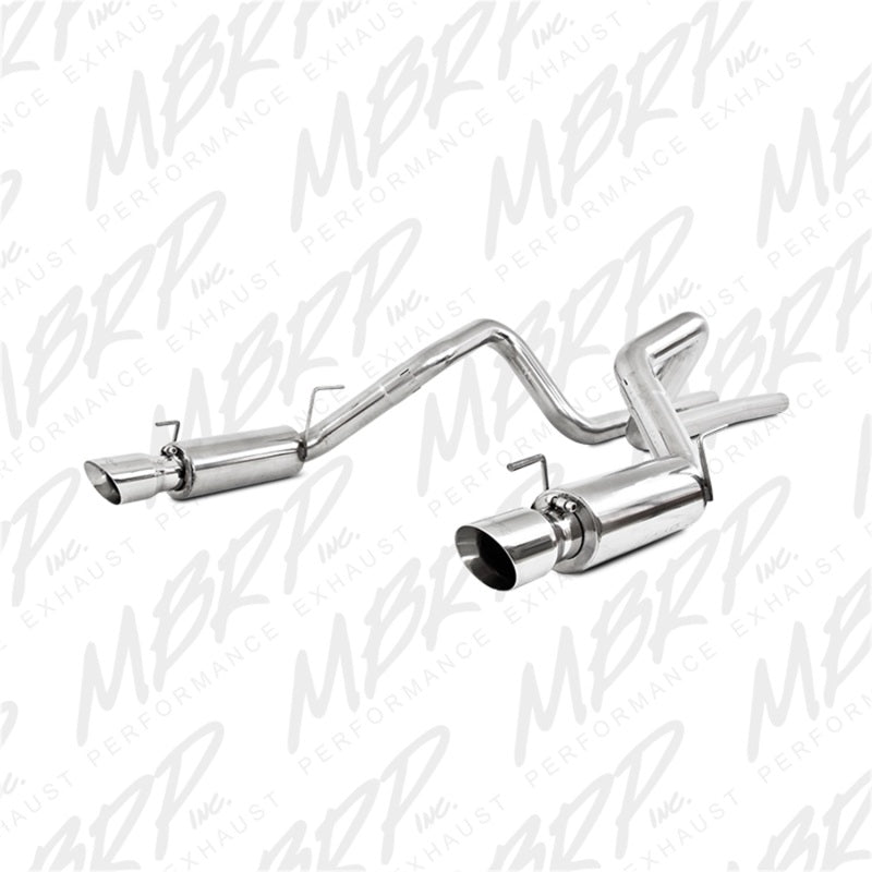 
                      
                        MBRP 05-09 Ford Shelby GT500 / GT Dual Split Rear Race Version, T409 4in Tips Exhaust System
                      
                    