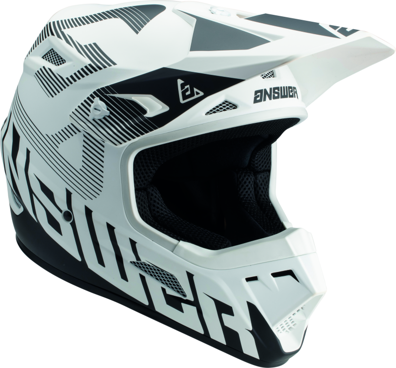 Answer AR1 V2 Bold Helmet White/Black - XL