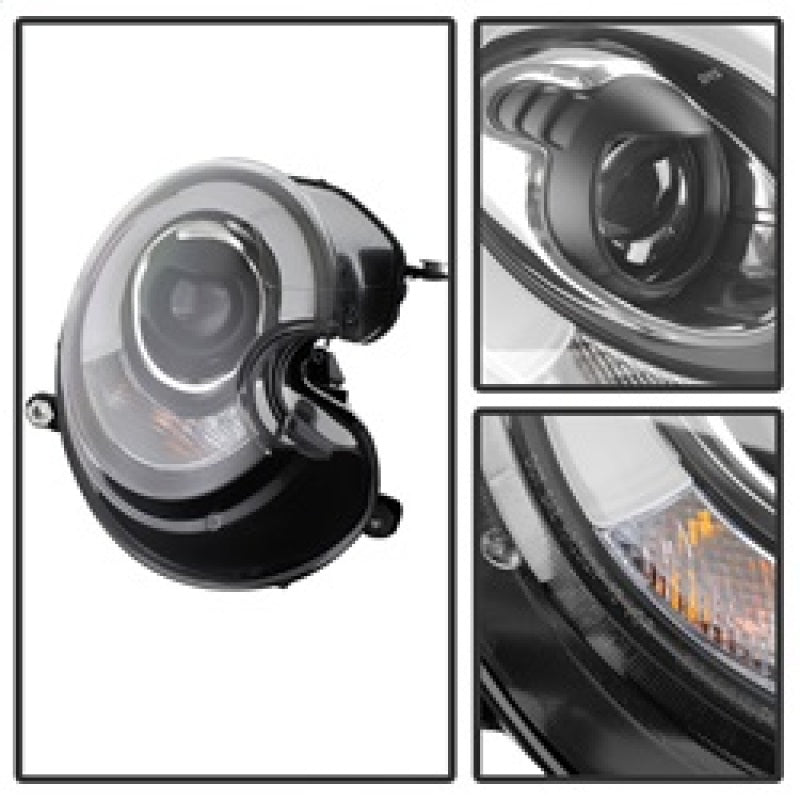 
                      
                        Spyder Mini Cooper 2010-2012 Projector Headlights Xenon/HID Model- DRL Blk PRO-YD-MC07-HID-DRL-BK
                      
                    