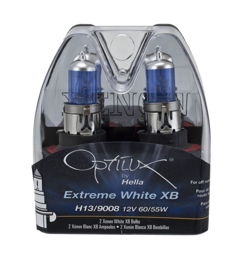 
                      
                        Hella Optilux H13/9008 12V 60/55W XB Xenon White Bulbs (Pair)
                      
                    