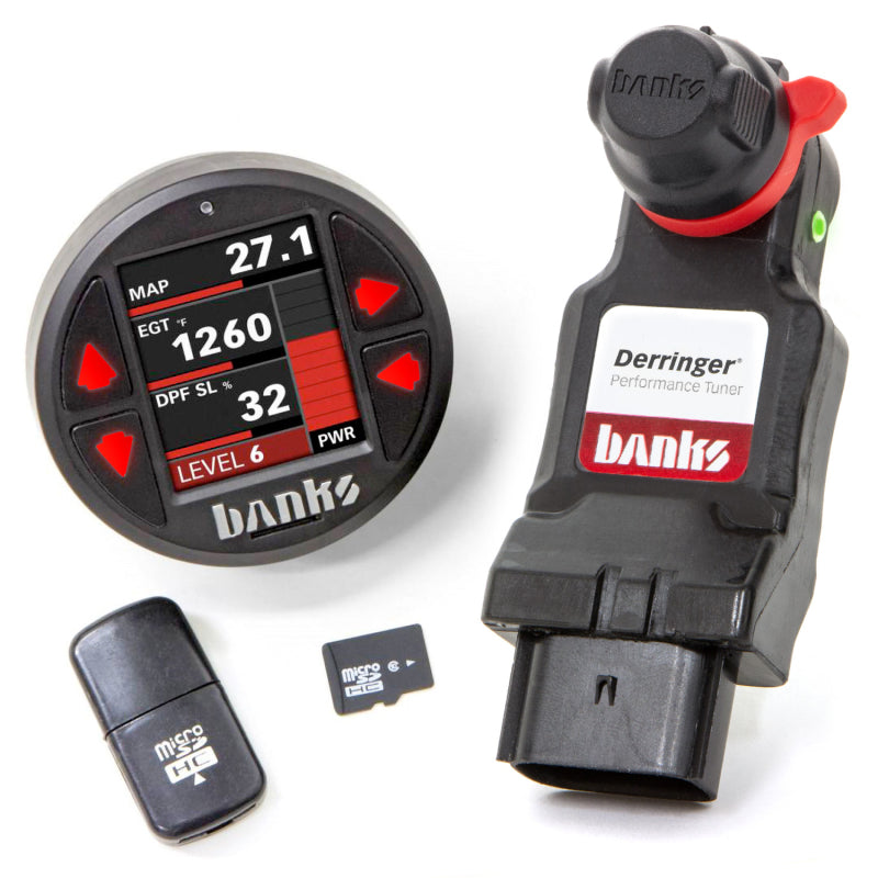 
                      
                        Banks Power 2020 GM 2500/3500 6.6L L5P Derringer Tuner (Gen 2) w/ 1.8in iDash DataMonster
                      
                    