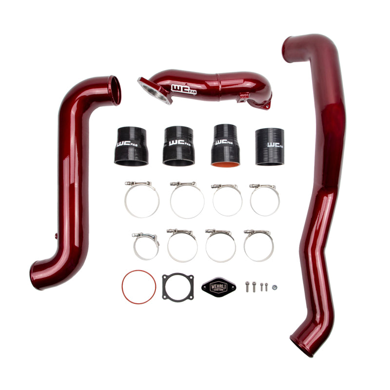 Wehrli 11-16 Duramax LML High Flow Bundle Kit Stage 1 - WCFab Red