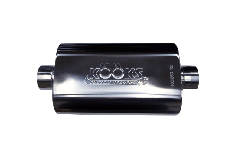 
                      
                        Kooks Universal 2 1/2in Center/Center Oval Muffler (4x8x12)
                      
                    