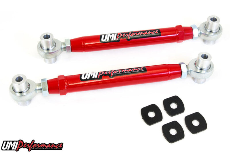 UMI Performance 08-09 Pontiac G8 10-14 Camaro Toe Rods CrMo Rod Ends