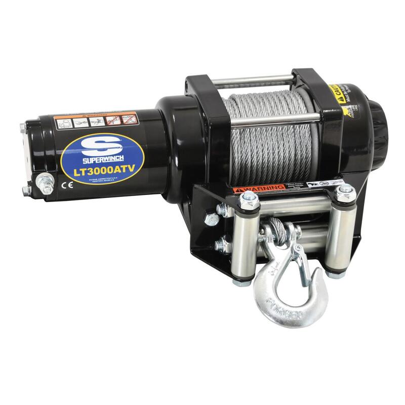 
                      
                        Superwinch 3000 LBS 12V DC 3/16in x 50ft Steel Rope LT3000 Winch
                      
                    