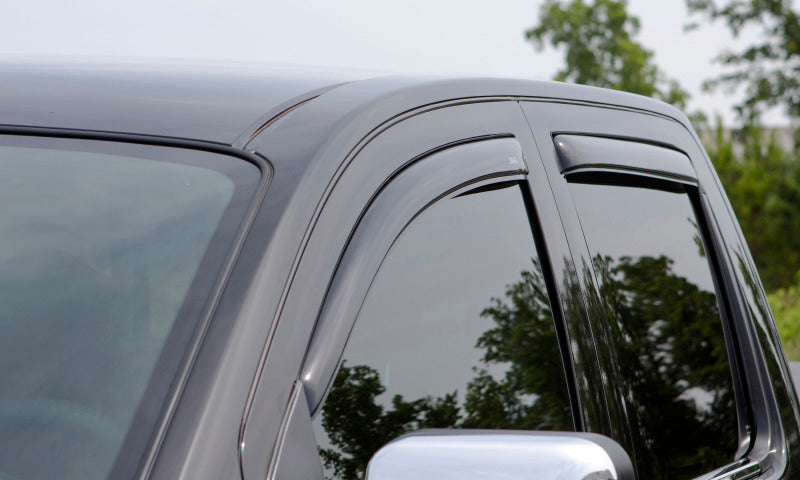 
                      
                        AVS 09-14 Ford F-150 Supercrew Ventvisor In-Channel Front & Rear Window Deflectors 4pc - Smoke
                      
                    