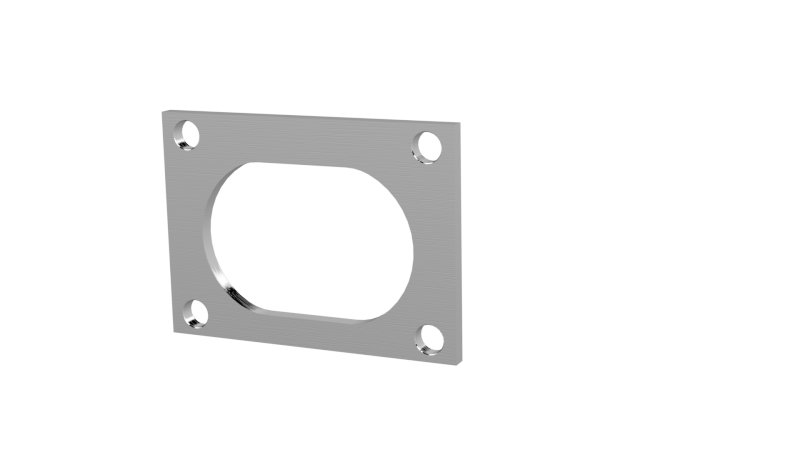 QTP Low Profile Weld-On QTEC Low Profile 4 Bolt Flange