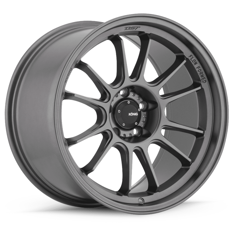 Konig Hypergram 19X9.5A 5X120 ET35 Matte Grey Flow Formed