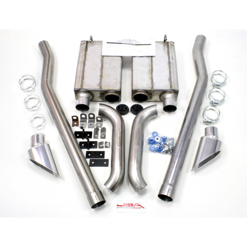 
                      
                        JBA 65-70 Ford Mustang 260-428 409SS Eleanor Style Dual Side Header Back Exhaust
                      
                    